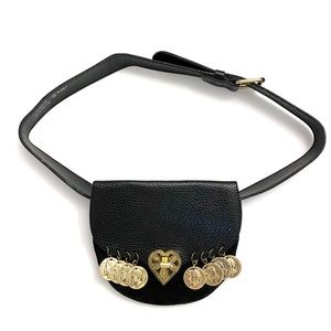 Vintage Leather Belt Bag Fanny Pack Boho